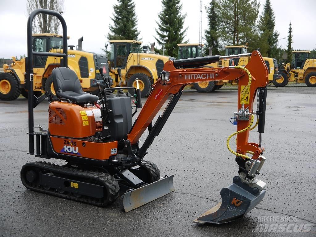 Hitachi ZX 10 U-6 حفارات صغيرة أقل من 7 طن (حفارات صغيرة)
