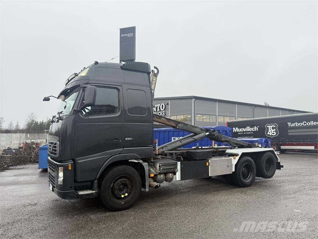 Volvo FH 520 6X2 شاحنات الرافعات الخطافية