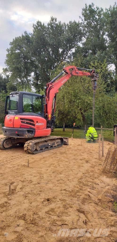 Kubota KX 057-4 حفارات صغيرة أقل من 7 طن (حفارات صغيرة)