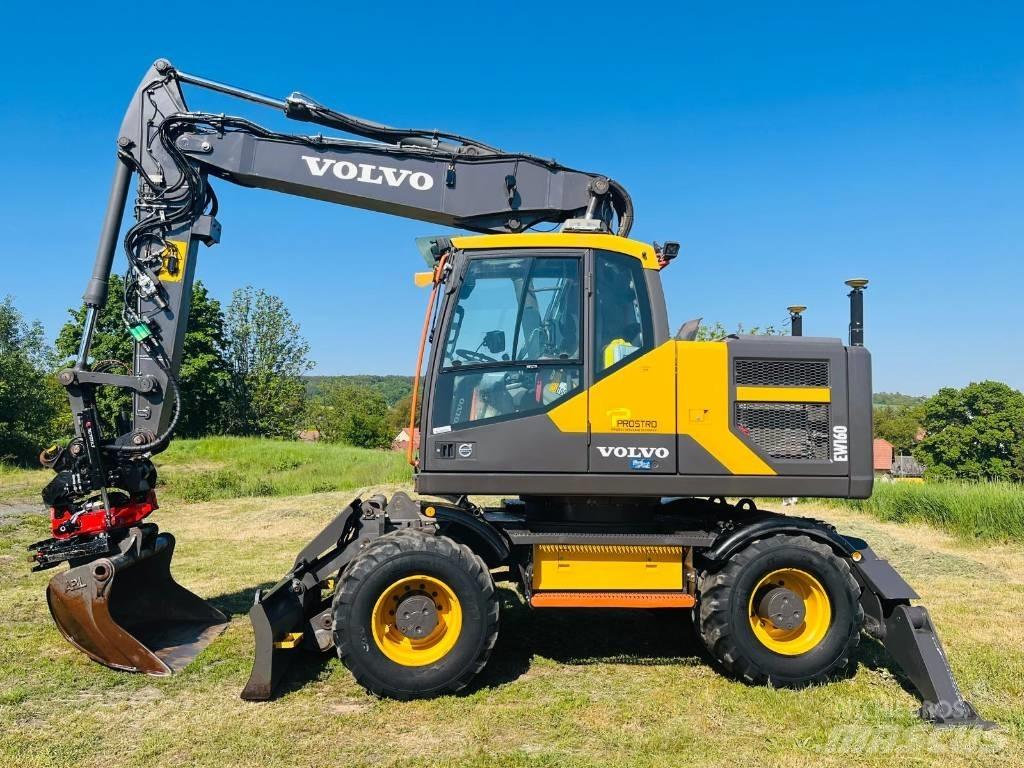 Volvo EW 160 E حفارات بعجل