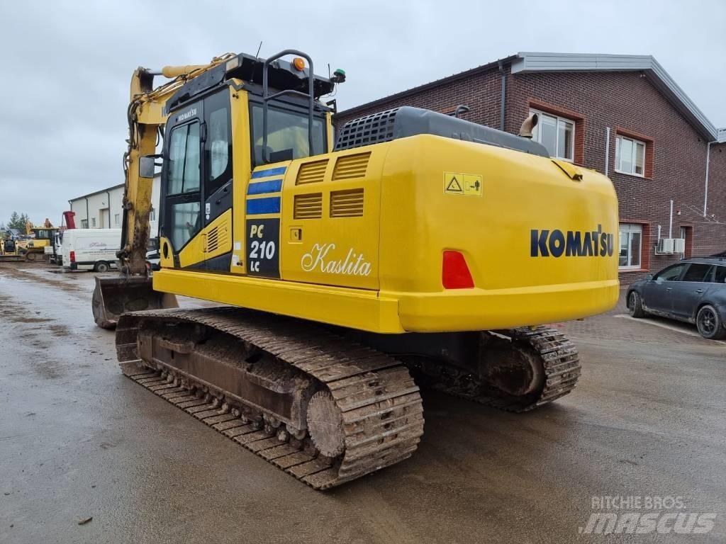 Komatsu PC 210 LC-10 حفارات زحافة