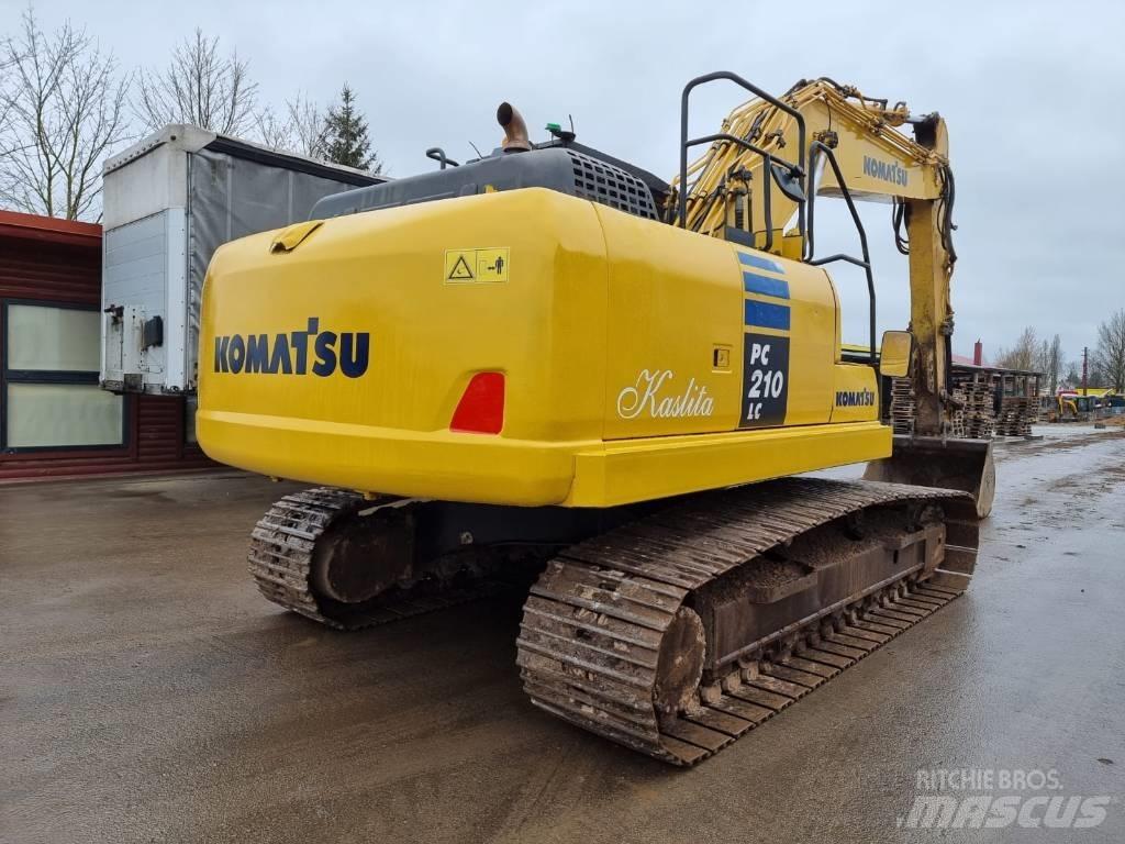 Komatsu PC 210 LC-10 حفارات زحافة