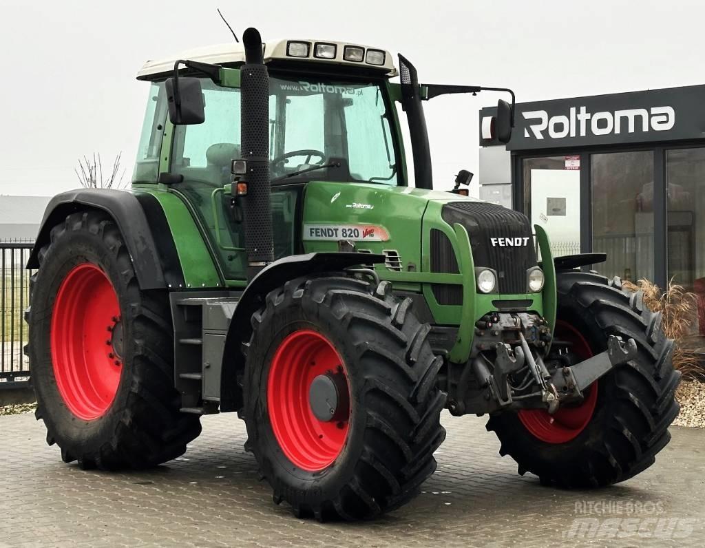 Fendt 820 Vario TMS الجرارات