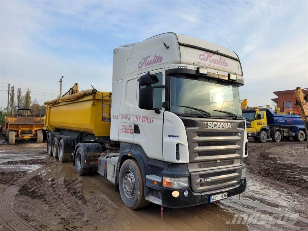 Scania R 420 وحدات الجر