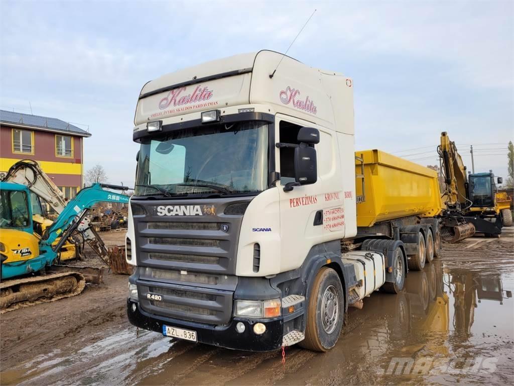 Scania R 420 وحدات الجر