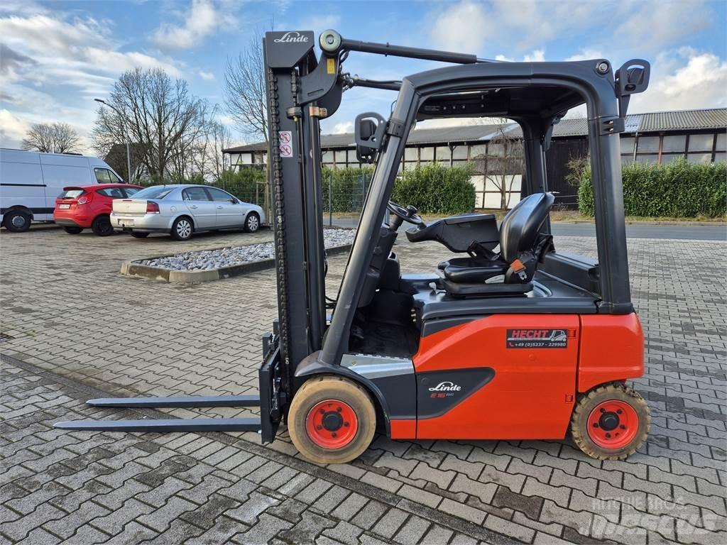 Linde E16P-02 شاحنات ذات رافعات شوكية تعمل بالكهرباء