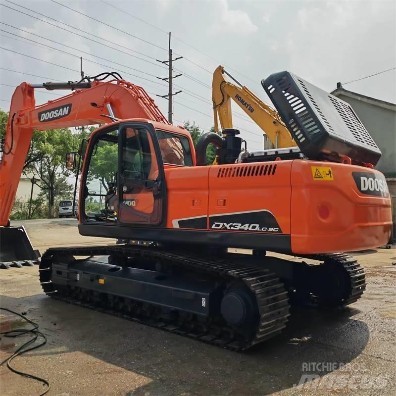 Doosan DX 340 LC-9C حفارات زحافة