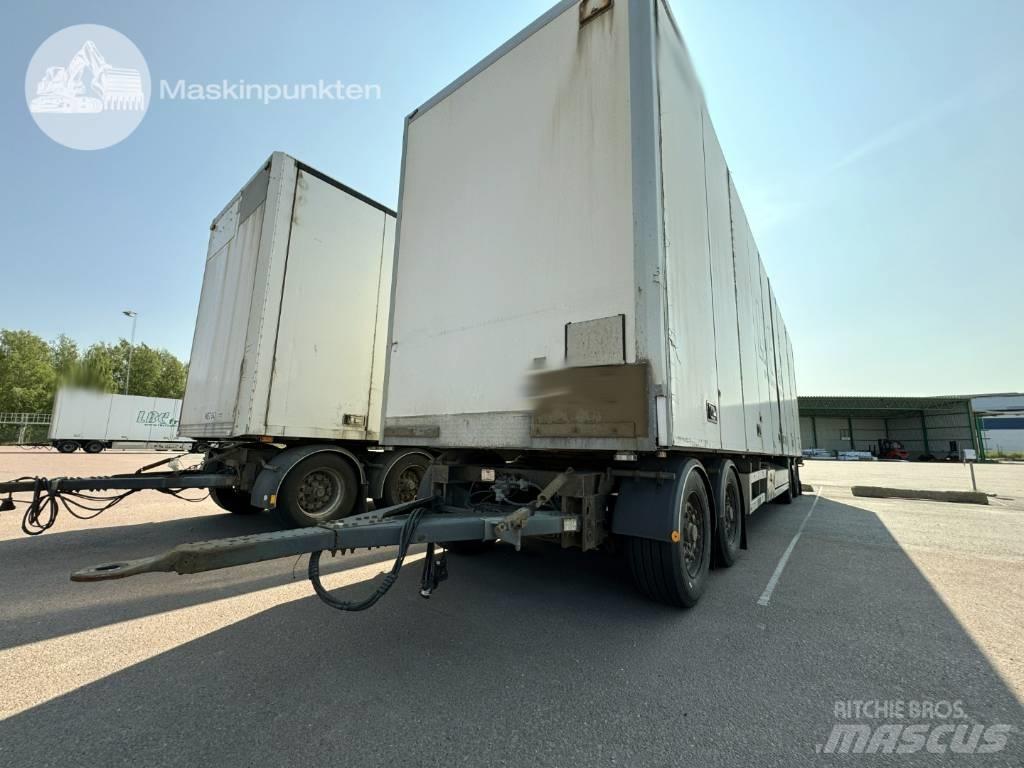 Närko D4HW13L62 مقطورات ذات هيكل صندوقي