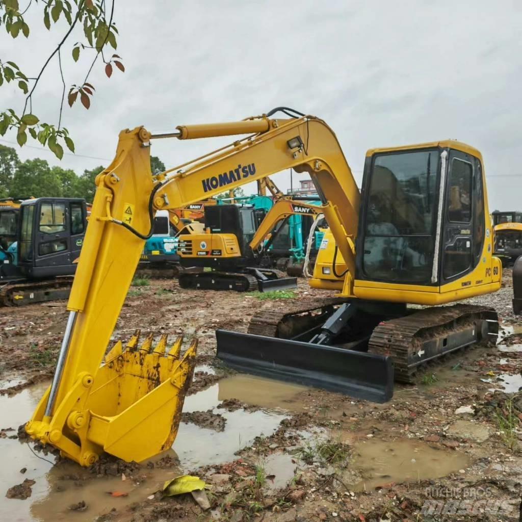 Komatsu PC 60-7 حفارات صغيرة أقل من 7 طن (حفارات صغيرة)