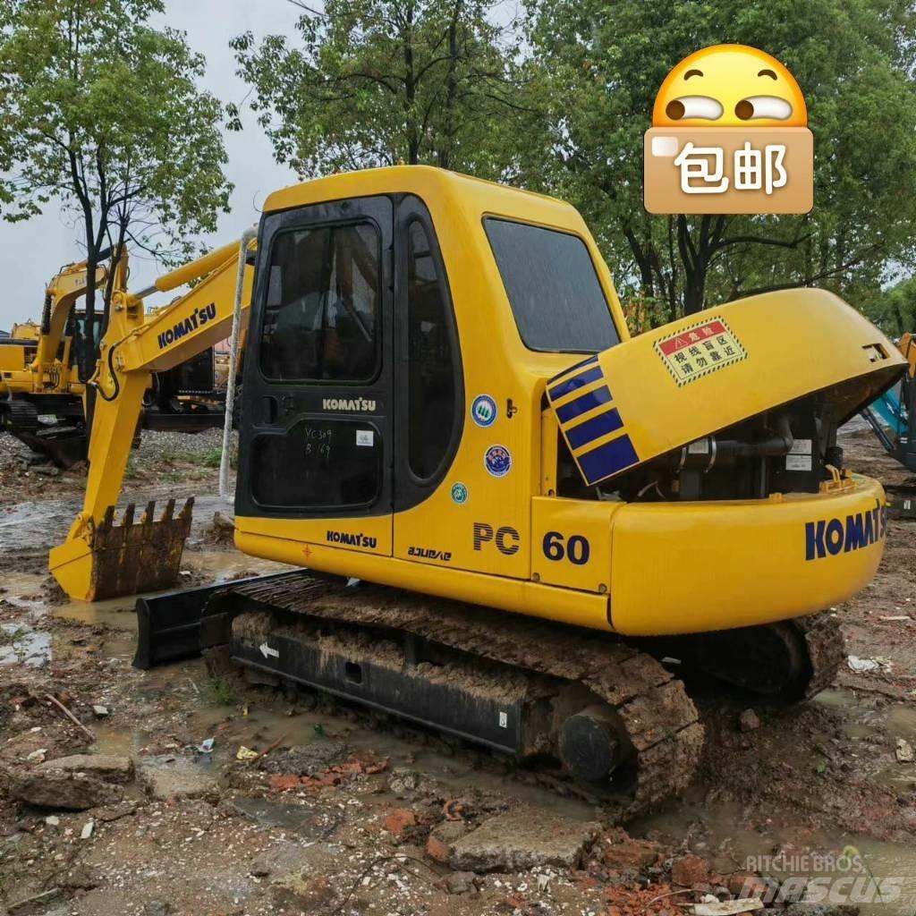 Komatsu PC 60-7 حفارات صغيرة أقل من 7 طن (حفارات صغيرة)