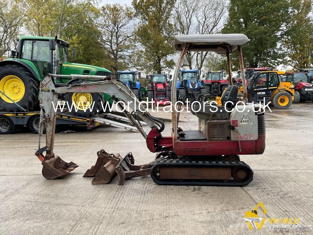 Takeuchi TB 016 حفارات صغيرة أقل من 7 طن (حفارات صغيرة)