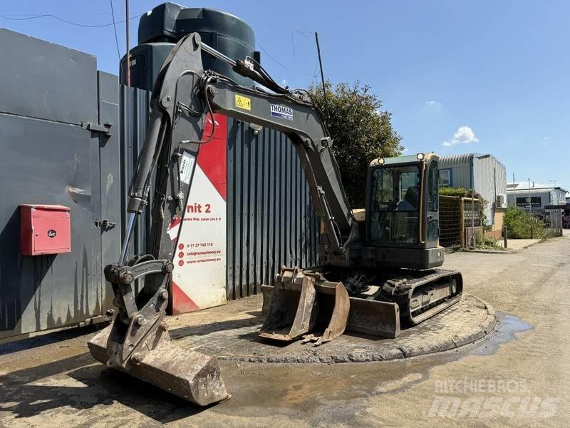 Volvo ECR 88 D حفارات صغيرة أقل من 7 طن (حفارات صغيرة)