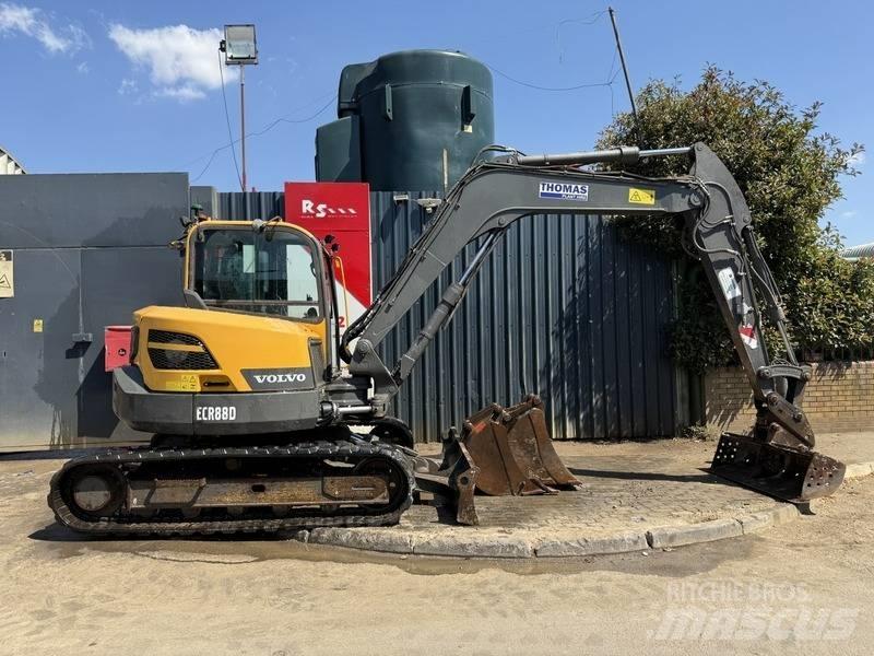 Volvo ECR 88 D حفارات صغيرة أقل من 7 طن (حفارات صغيرة)