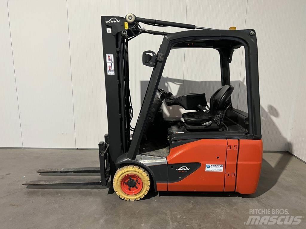 Linde E18-02 شاحنات ذات رافعات شوكية تعمل بالكهرباء