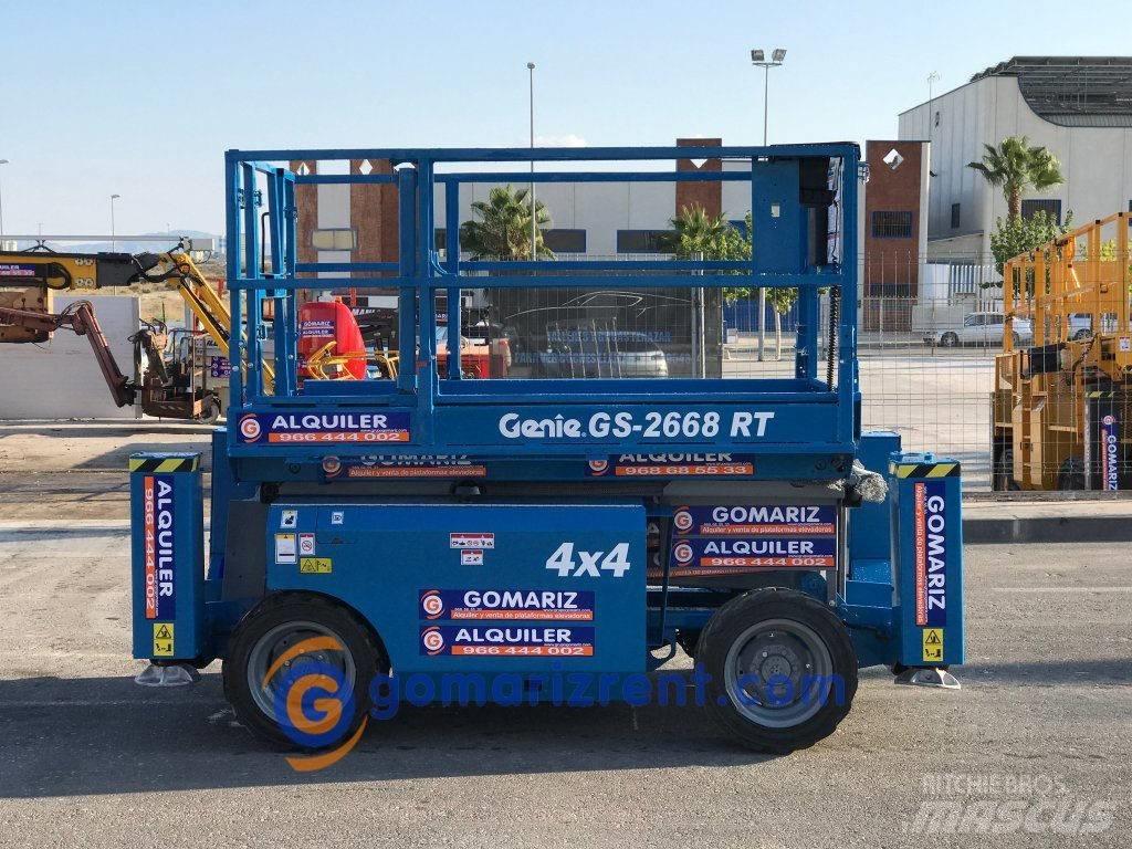 Genie GS 2668 RT رافعات مقصية الشكل
