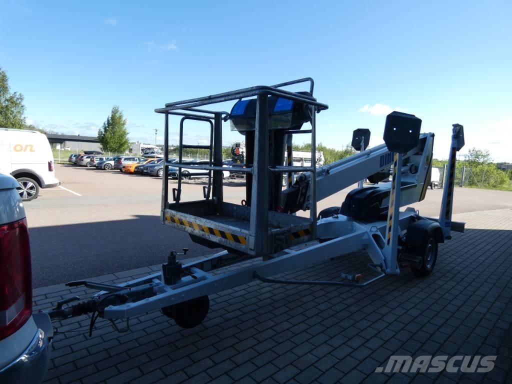 Dino 135 T Skylift المنصات الهوائية المثبتة على مقطورة
