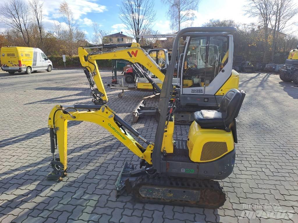 Wacker Neuson 803 حفارات زحافة