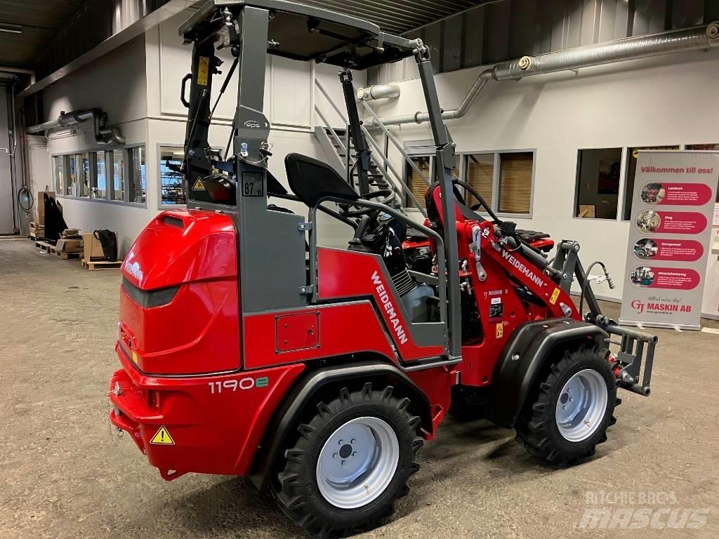 Weidemann 1190e لوادر انزلاقية التوجيه