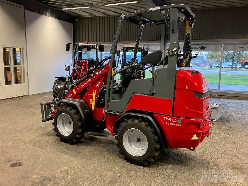 Weidemann 1190e لوادر انزلاقية التوجيه