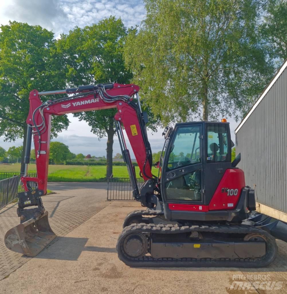 Yanmar SV100 2A-2PB حفارات وسط 7 طن - 12 طن