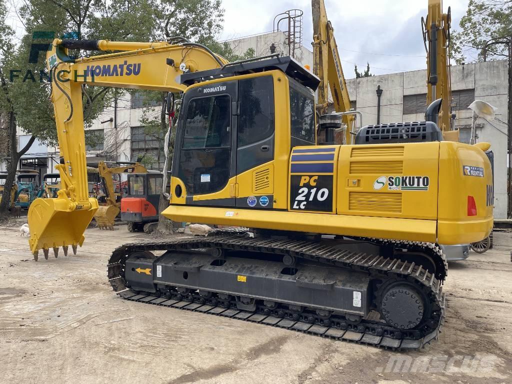 Komatsu PC 210 LC حفارات زحافة