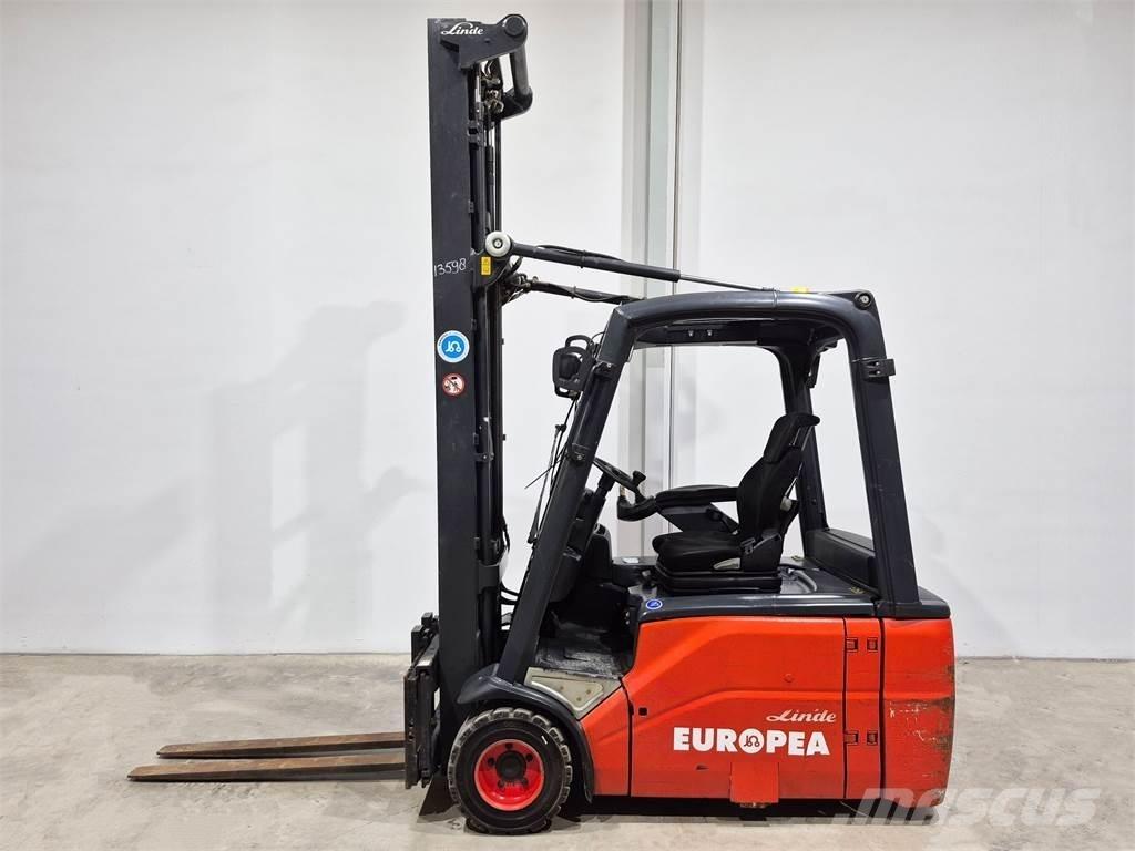 Linde E18L 01 شاحنات ذات رافعات شوكية تعمل بالكهرباء