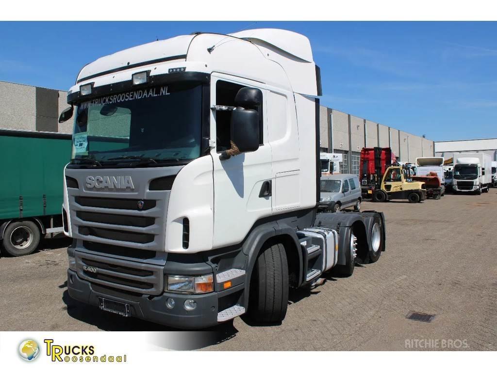 Scania R 400 + 6x2 وحدات الجر