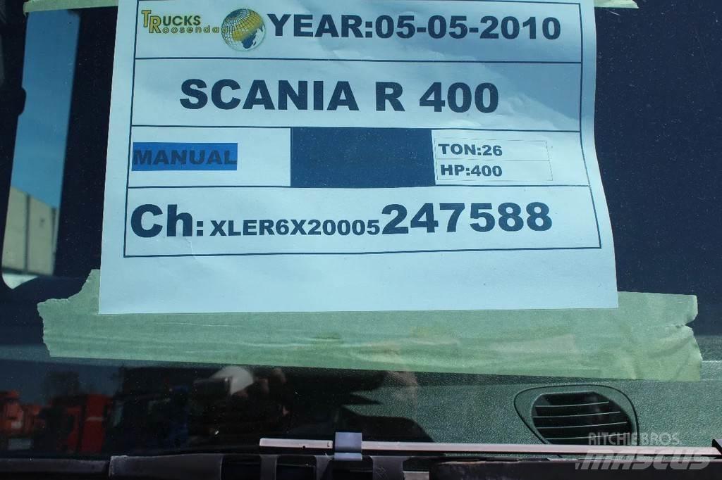 Scania R 400 + 6x2 وحدات الجر