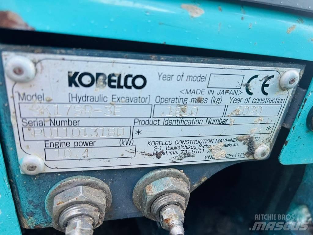 Kobelco SK 17 SR-3 حفارات صغيرة أقل من 7 طن (حفارات صغيرة)