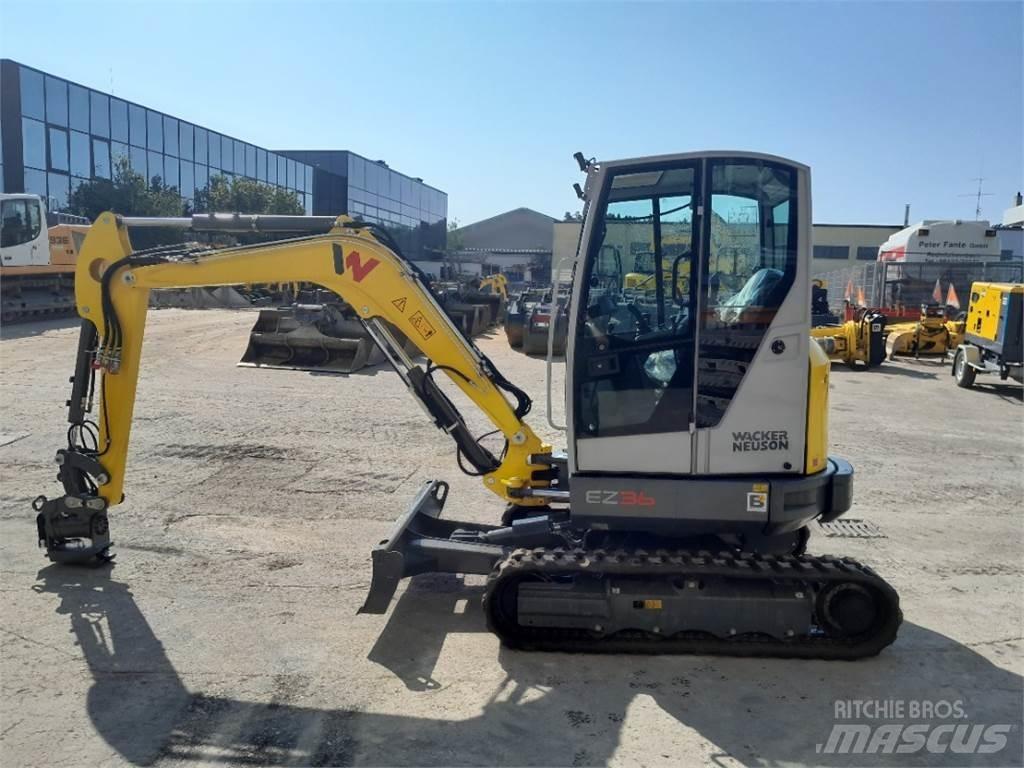 Wacker Neuson EZ36 حفارات صغيرة أقل من 7 طن (حفارات صغيرة)