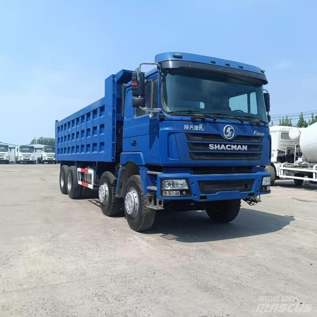 Shacman F3000 8X4 شاحنات قلابة