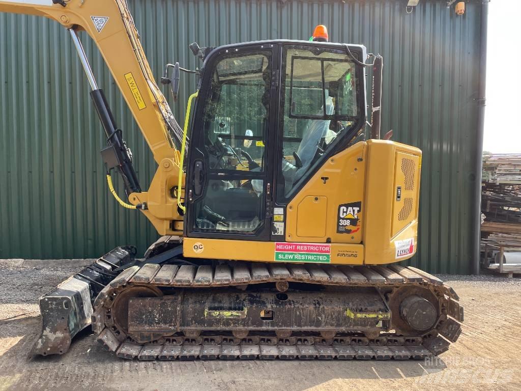 CAT 308 CR حفارات وسط 7 طن - 12 طن