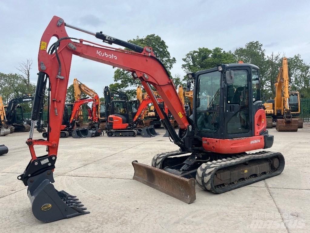 Kubota KX 057-4 حفارات صغيرة أقل من 7 طن (حفارات صغيرة)