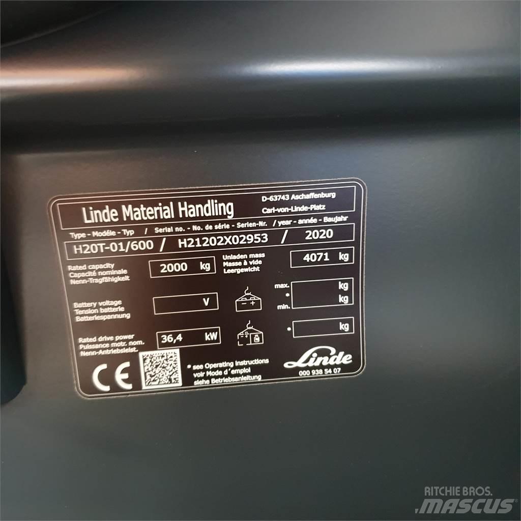 Linde H20T/600 شاحنات LPG