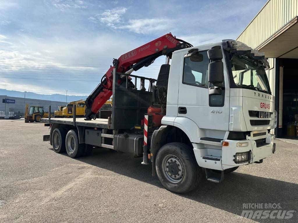 Iveco Trakker 410 شاحنات الرافعات