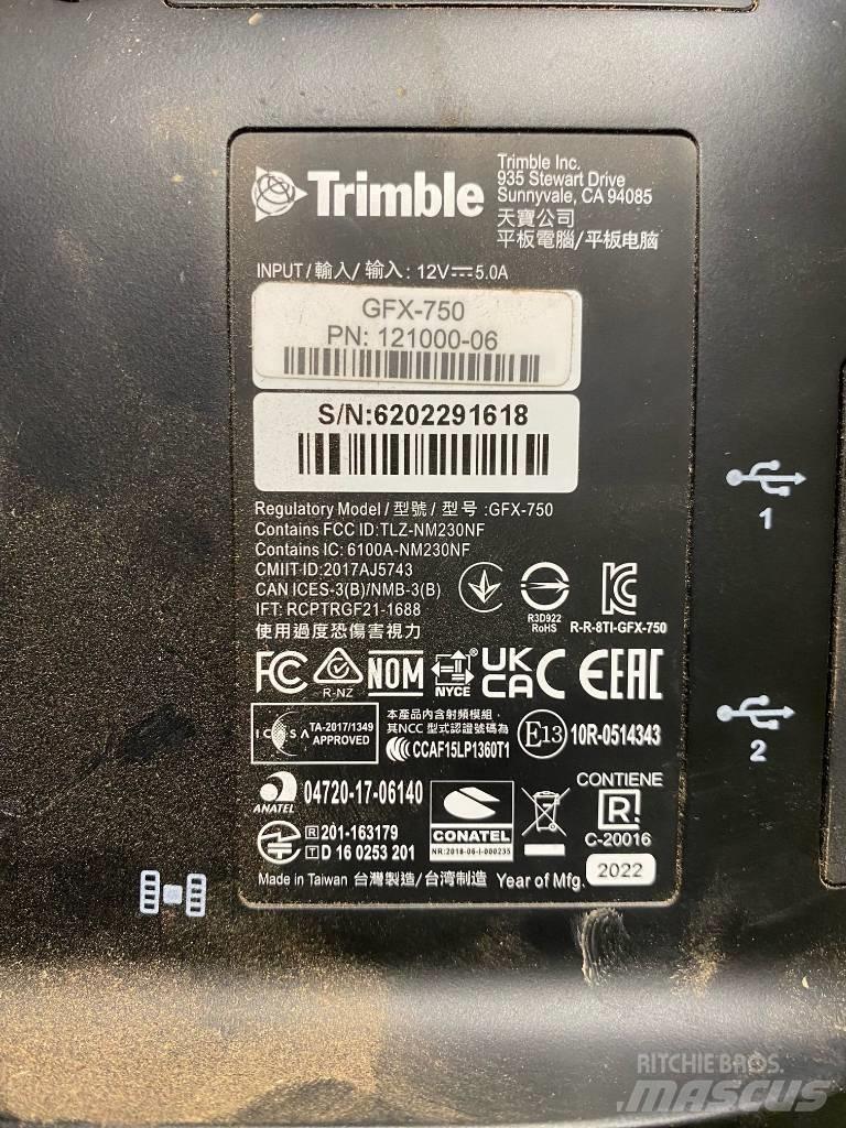 Trimble GFX 750 SMS النظام العالمي لتحديد المواقع GPS