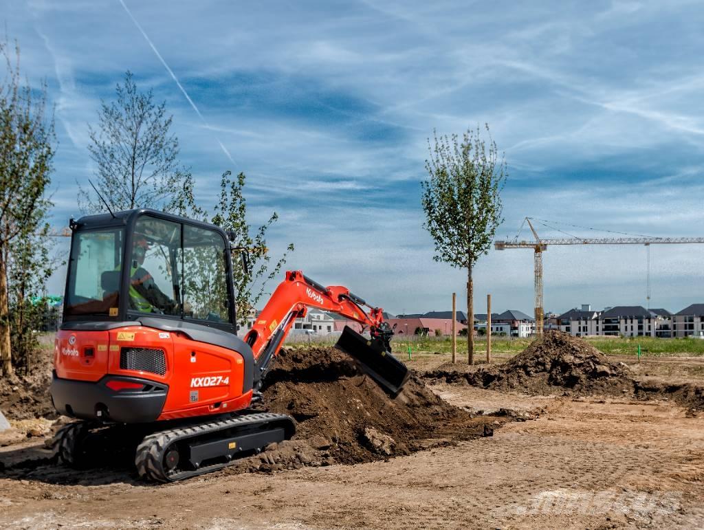 Kubota KX027-4 حفارات صغيرة أقل من 7 طن (حفارات صغيرة)