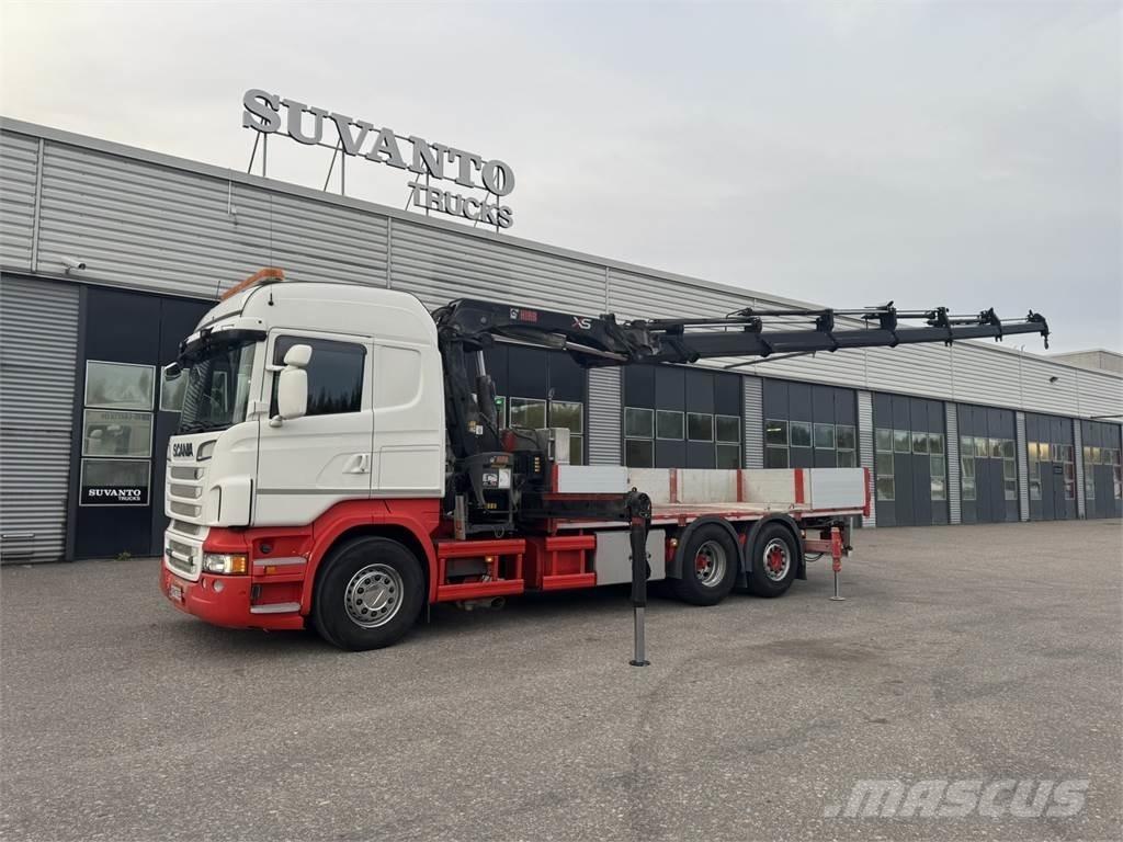 Scania R 500 شاحنات ذات هيكل صندوقي