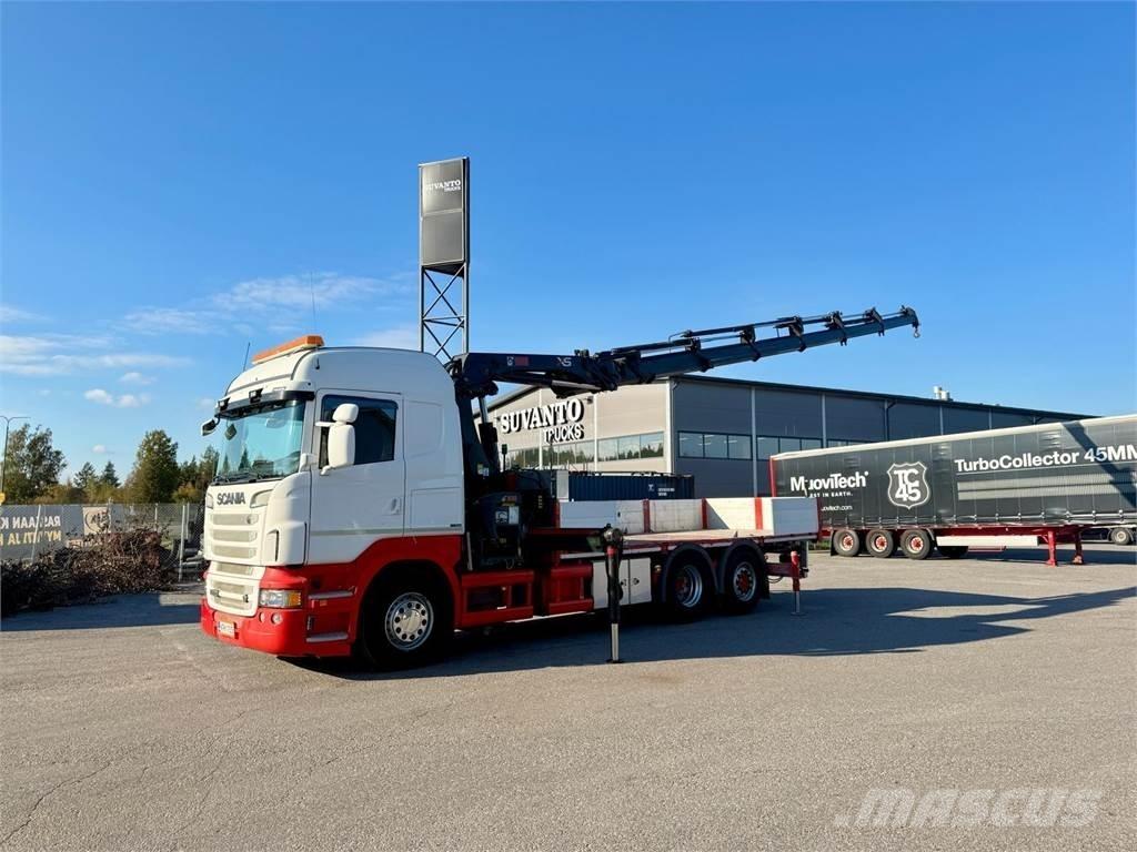 Scania R 500 شاحنات الرافعات