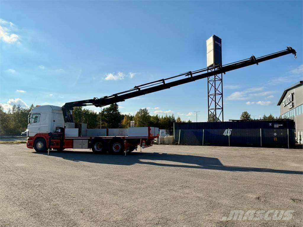 Scania R 500 شاحنات الرافعات