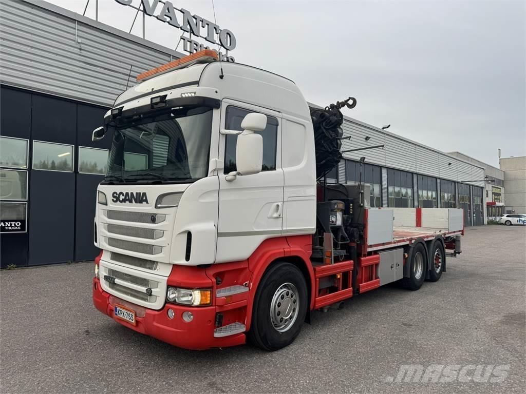 Scania R 500 شاحنات ذات هيكل صندوقي