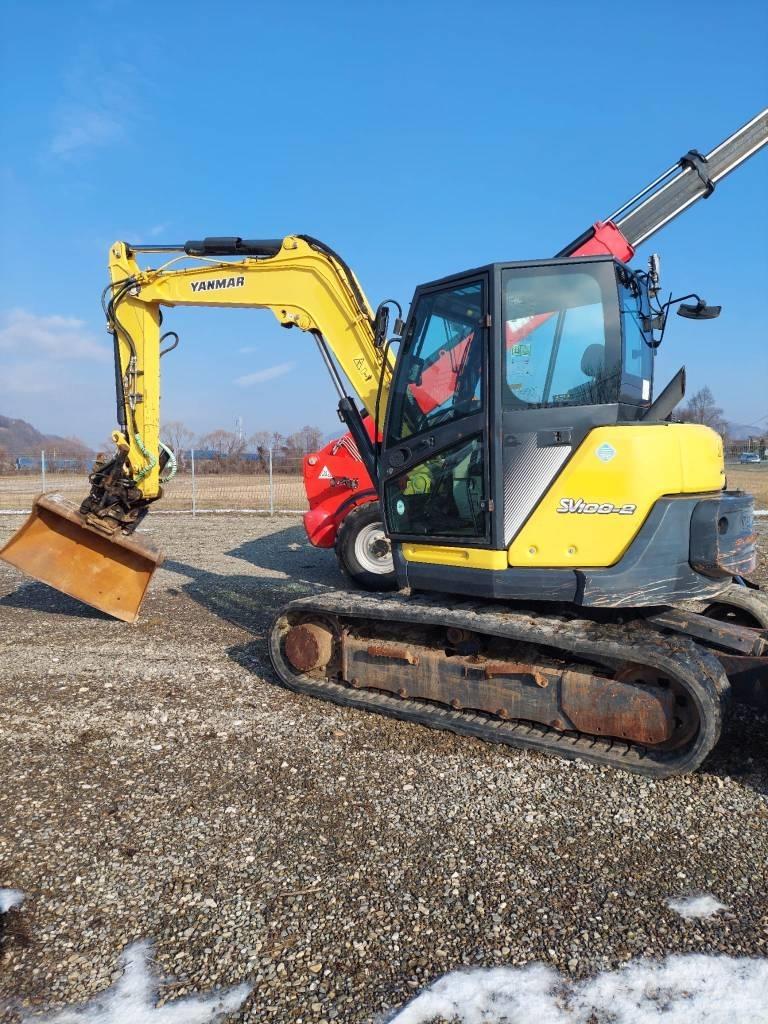 Yanmar SV 100-2 حفارات وسط 7 طن - 12 طن
