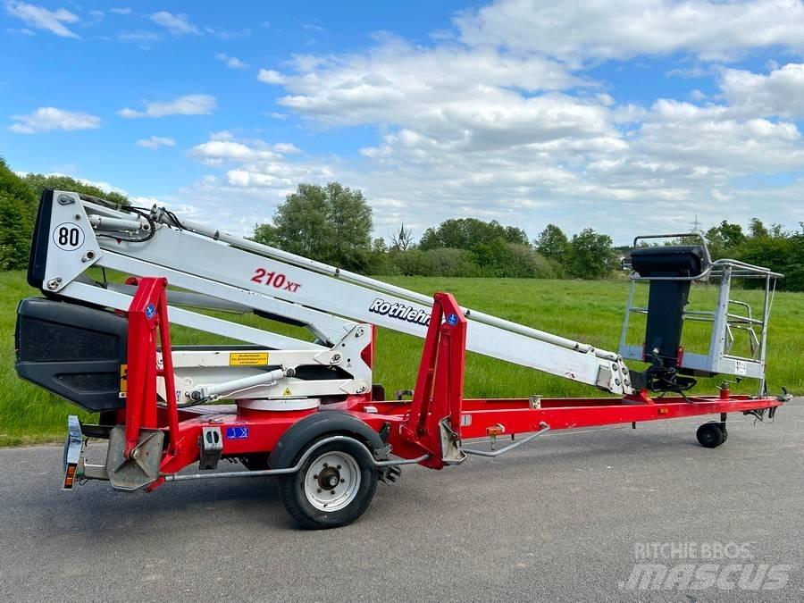 Dinolift 210 XT المنصات الهوائية المثبتة على مقطورة