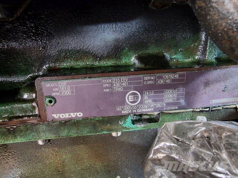 Volvo D5F 215EEV محركات