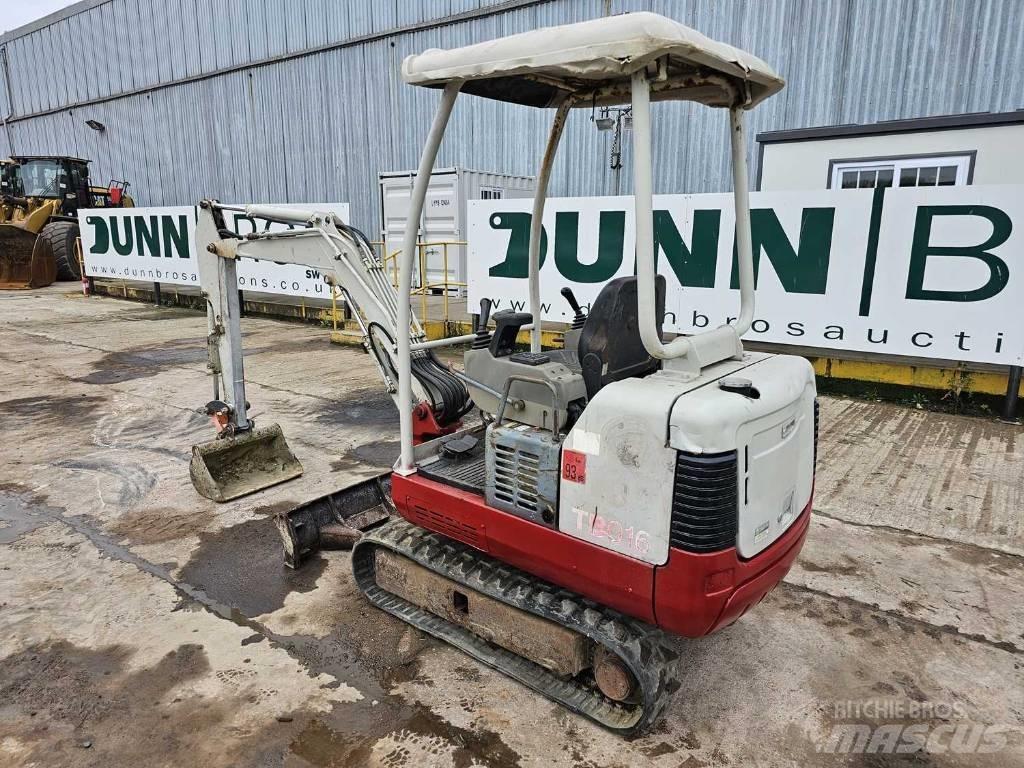 Takeuchi TB 016 حفارات صغيرة أقل من 7 طن (حفارات صغيرة)