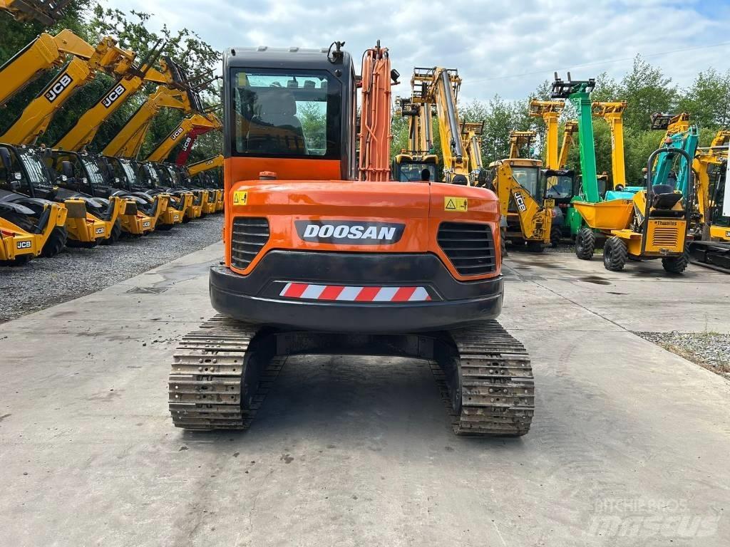 Doosan DX 80 R حفارات وسط 7 طن - 12 طن