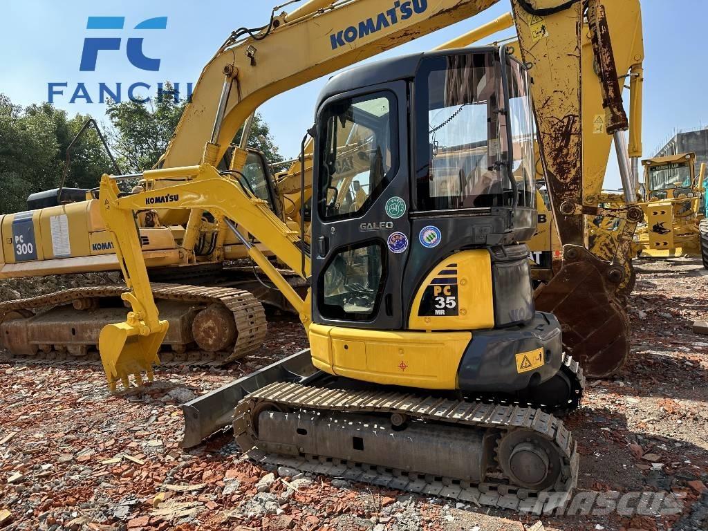 Komatsu PC 35 MR حفارات صغيرة أقل من 7 طن (حفارات صغيرة)
