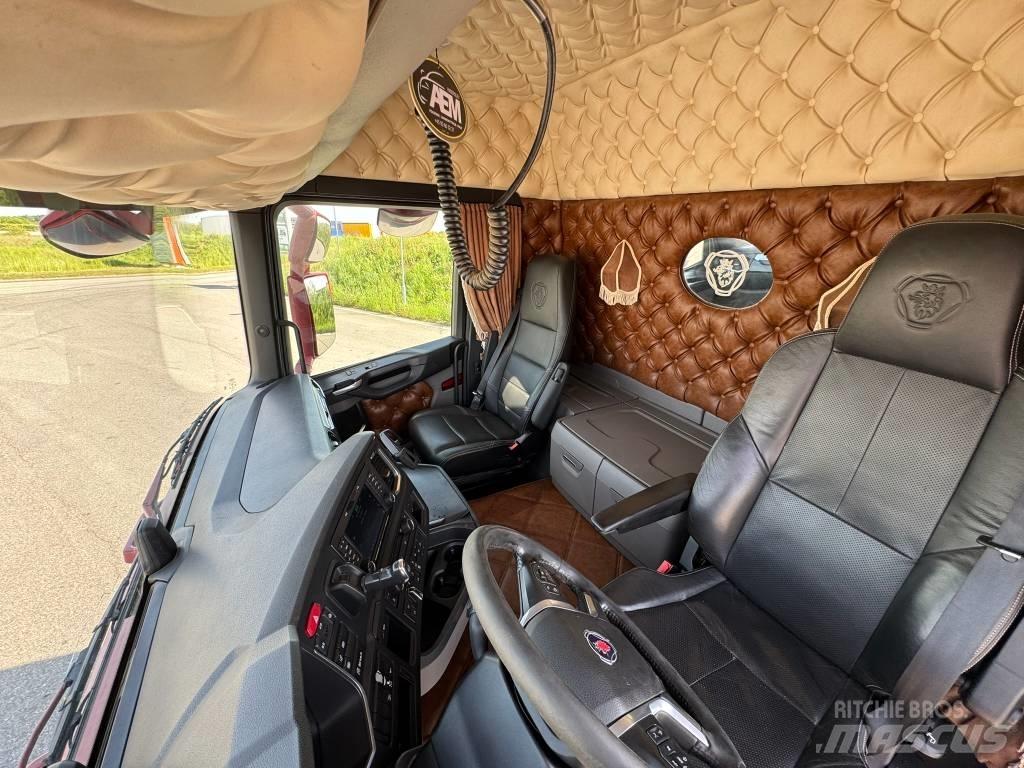 Scania R 500 CB شاحنات الرافعات