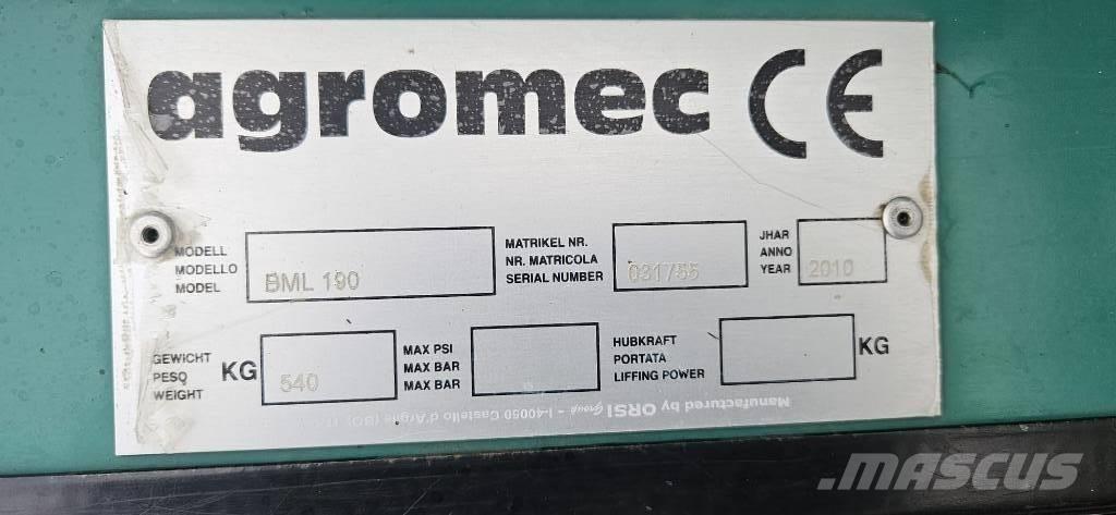 Agromec Klepelmaaier محاريث تقليدية