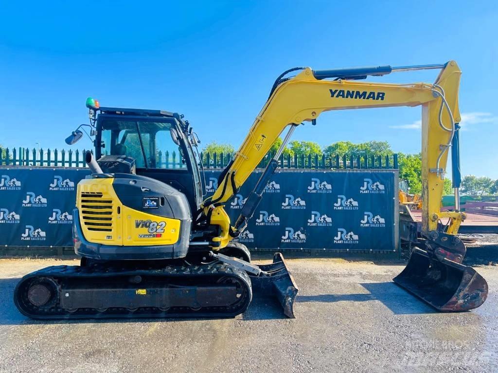 Yanmar Vio 82 حفارات وسط 7 طن - 12 طن